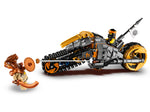LEGO NINJAGO 70672 Cole's Dirt Bike, dirt bike side view