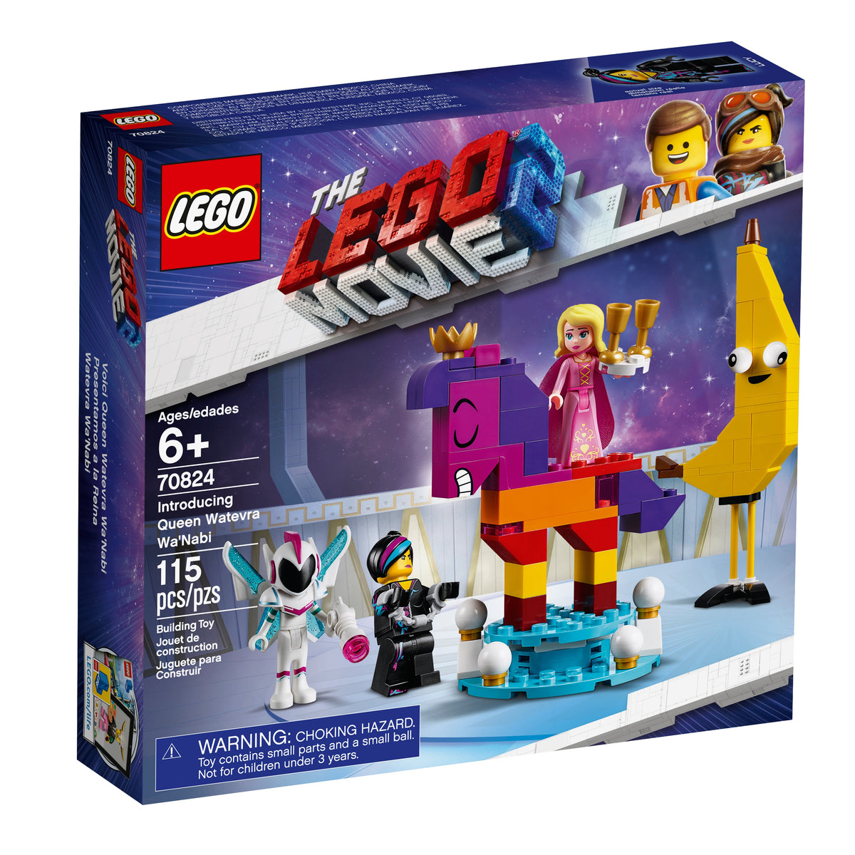 LEGO The LEGO Movie 2 70824 Maak kennis met koningin Wiedanook Watdanook, doos