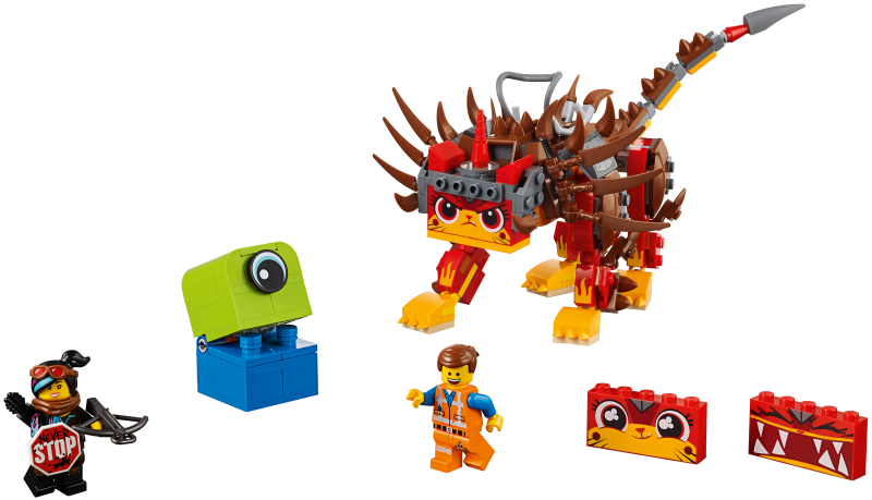 LEGO The LEGO Movie 2 70827 - Ultrakatty and Warrior Lucy! - Image 1