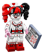 LEGO Collectible Minifigures coltlbm-13 Nurse Harley Quinn, with Arkham Asylum clipboard