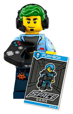 LEGO Collectible Minifigures 71025-1 Video Game Champ, with game controller and game tile