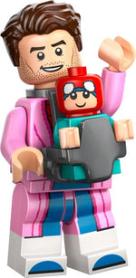 LEGO Collectible Minifigures colspi-10 Peter B. Parker carrying Mayday in the baby carrier