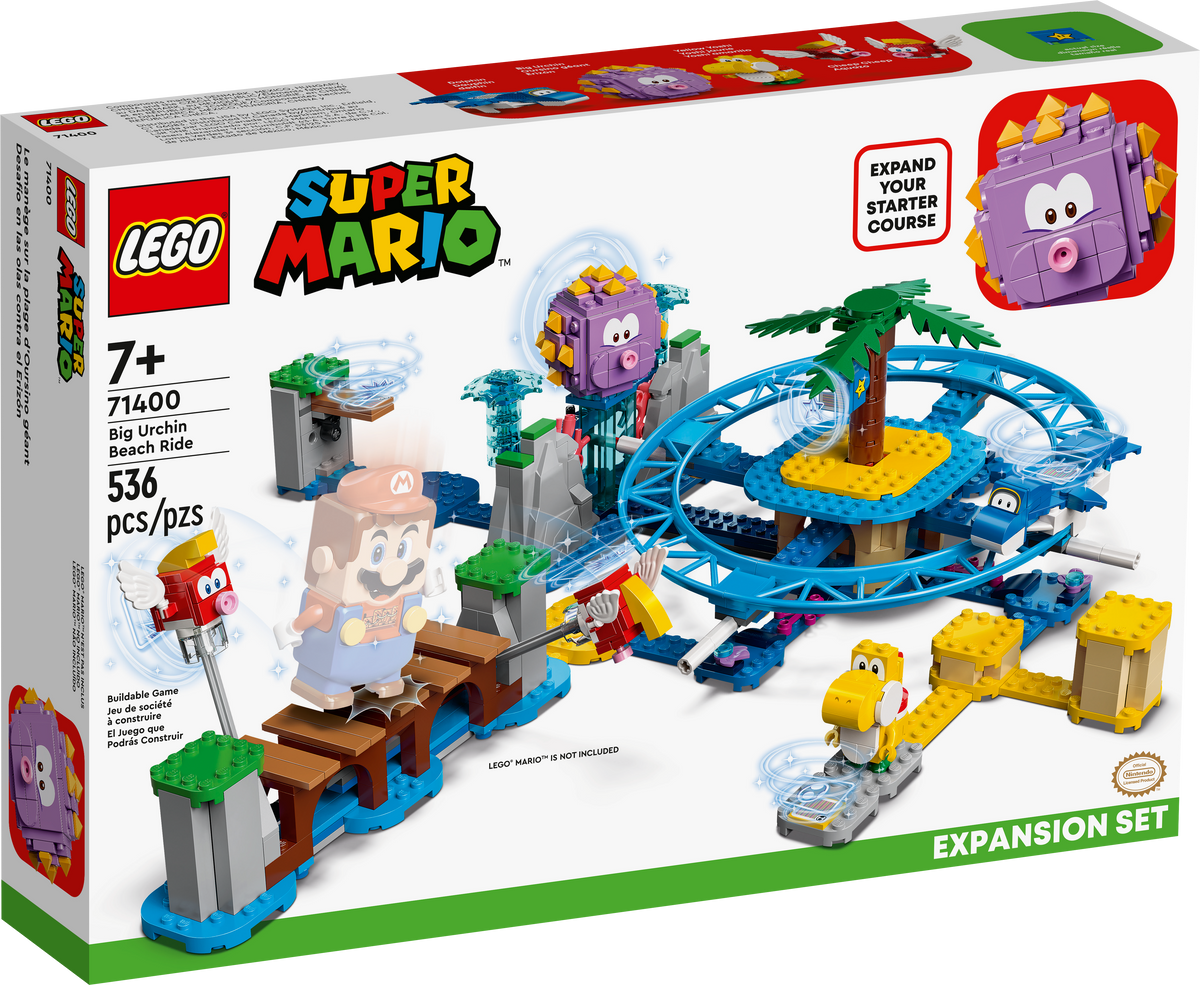 LEGO Super Mario 71400 Big Urchin Beach Ride, box