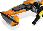 LEGO Creator 7345 Transport Chopper, close-up detail