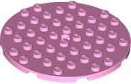 LEGO 74611 - Plate, Round 8 x 8 with Hole