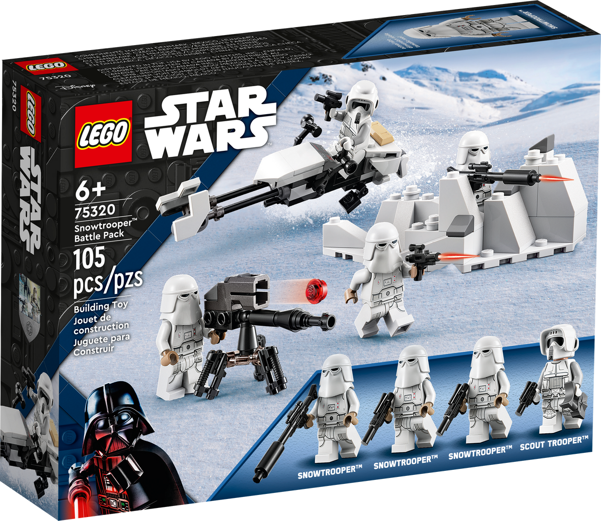 LEGO Star Wars 75320 Snowtrooper Battle Pack, doos