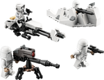LEGO Star Wars 75320 Snowtrooper Battle Pack, speederbike, E-Web-blaster, sneeuwloopgraaf en troopers