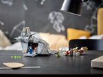 LEGO Star Wars 75338 Hinderlaag op Ferrix, complete set op tafel