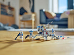 LEGO Star Wars 75345 501st Clone Troopers Battle Pack, complete set op de vloer