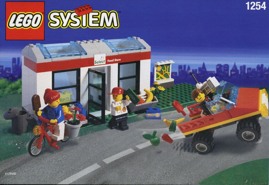 LEGO City 1254 - Shell Select Shop With instructions - No box