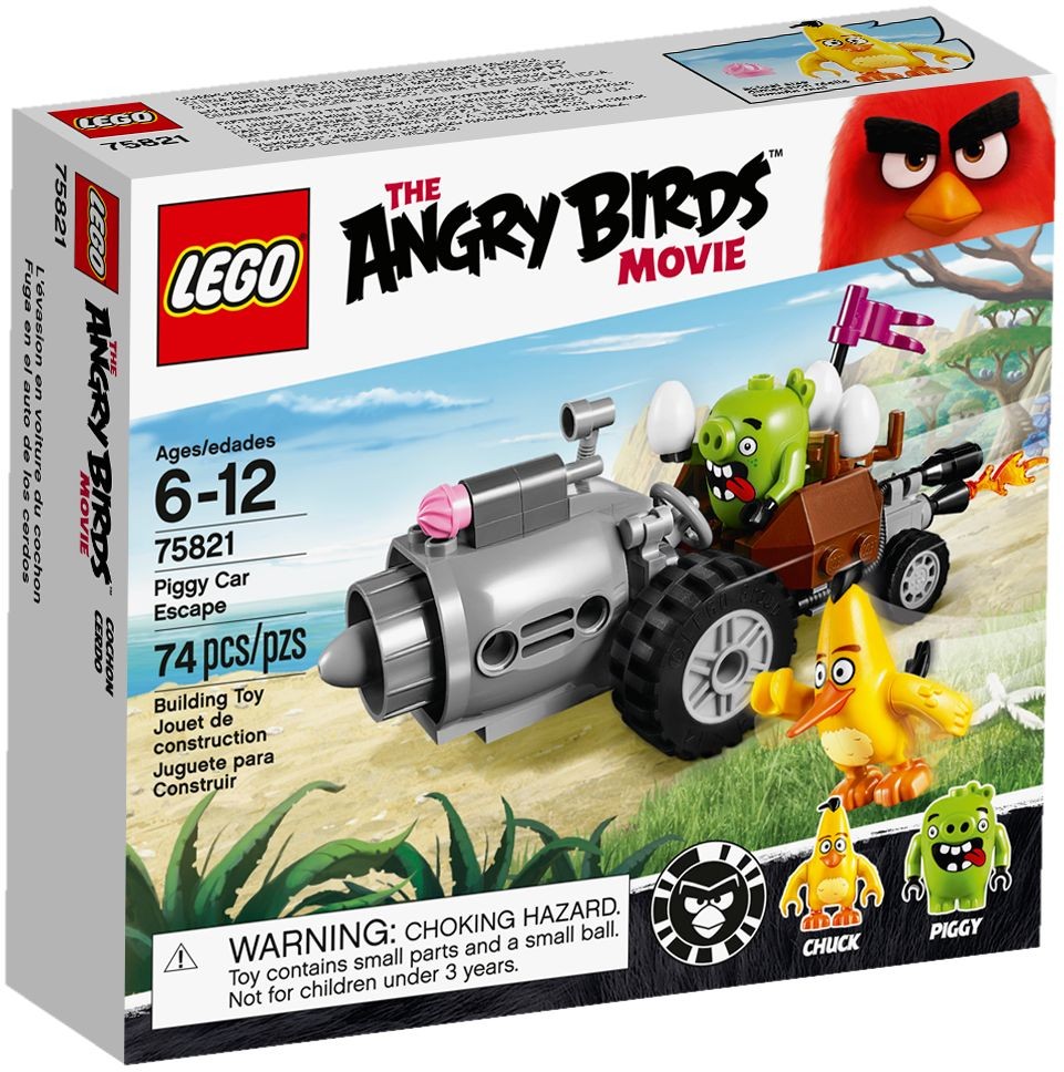 LEGO The Angry Birds Movie 75821 Piggy auto-ontsnapping, doos