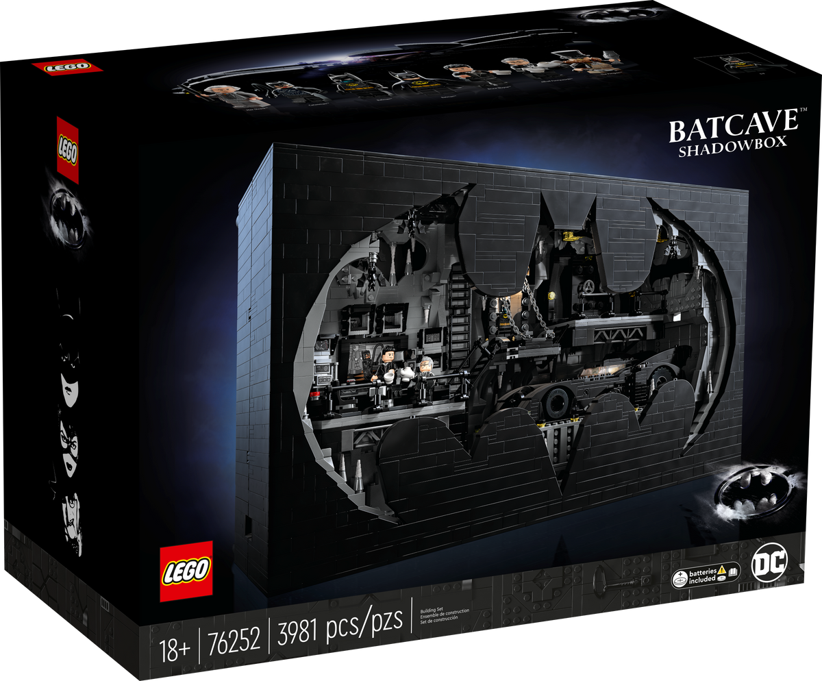 LEGO Super Heroes 76252 Batcave - shadowbox, doos