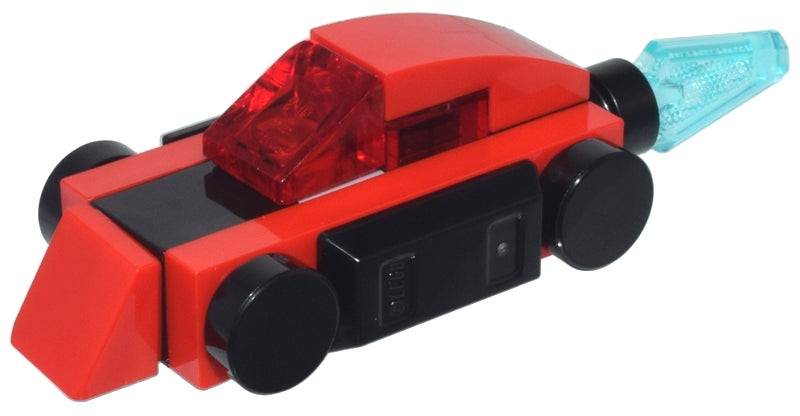 LEGO Holiday & Event 76293-9 - 76293 Advent Calendar 2024, Super Heroes, Spider-Man (Day  8) - Black and Red Race Car Packed inside a grip bag