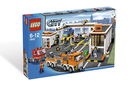 LEGO City 7642 Garage, doos