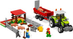 LEGO City 7684 Pig Farm & Tractor, complete set with tractor, trailer, pig pen and two farmers