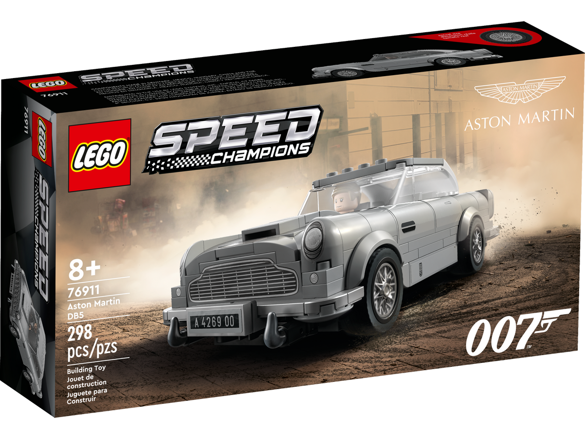 LEGO Speed Champions 76911 007 Aston Martin DB5, box