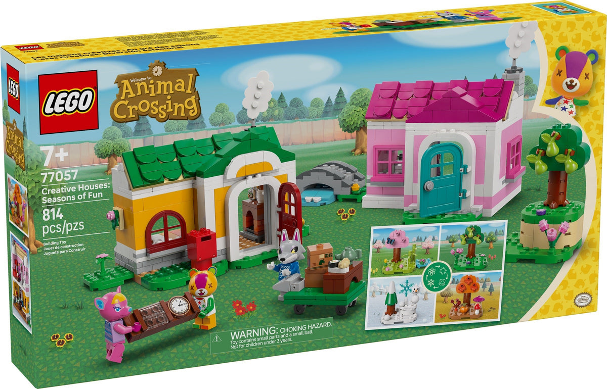 LEGO Animal Crossing 77057 Creative Houses: Seasons of Fun, box
