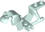 LEGO 7708 - Motorcycle Fairing, Cruiser with Locking 2 Fingers Hinge on Both Sides