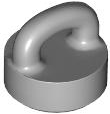 LEGO 77813 - Tile, Round 1 x 1 with Loop - Image 1