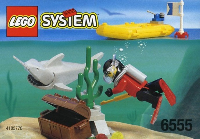 LEGO City 6555 - Sea Hunter With instructions - No box