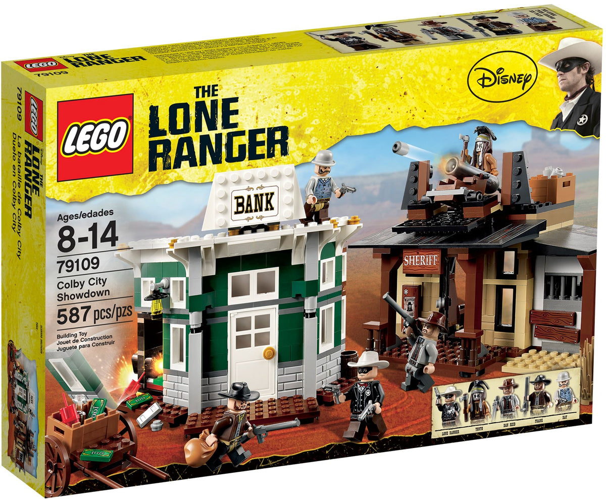 LEGO The Lone Ranger 79109 Colby City Confrontatie, doos