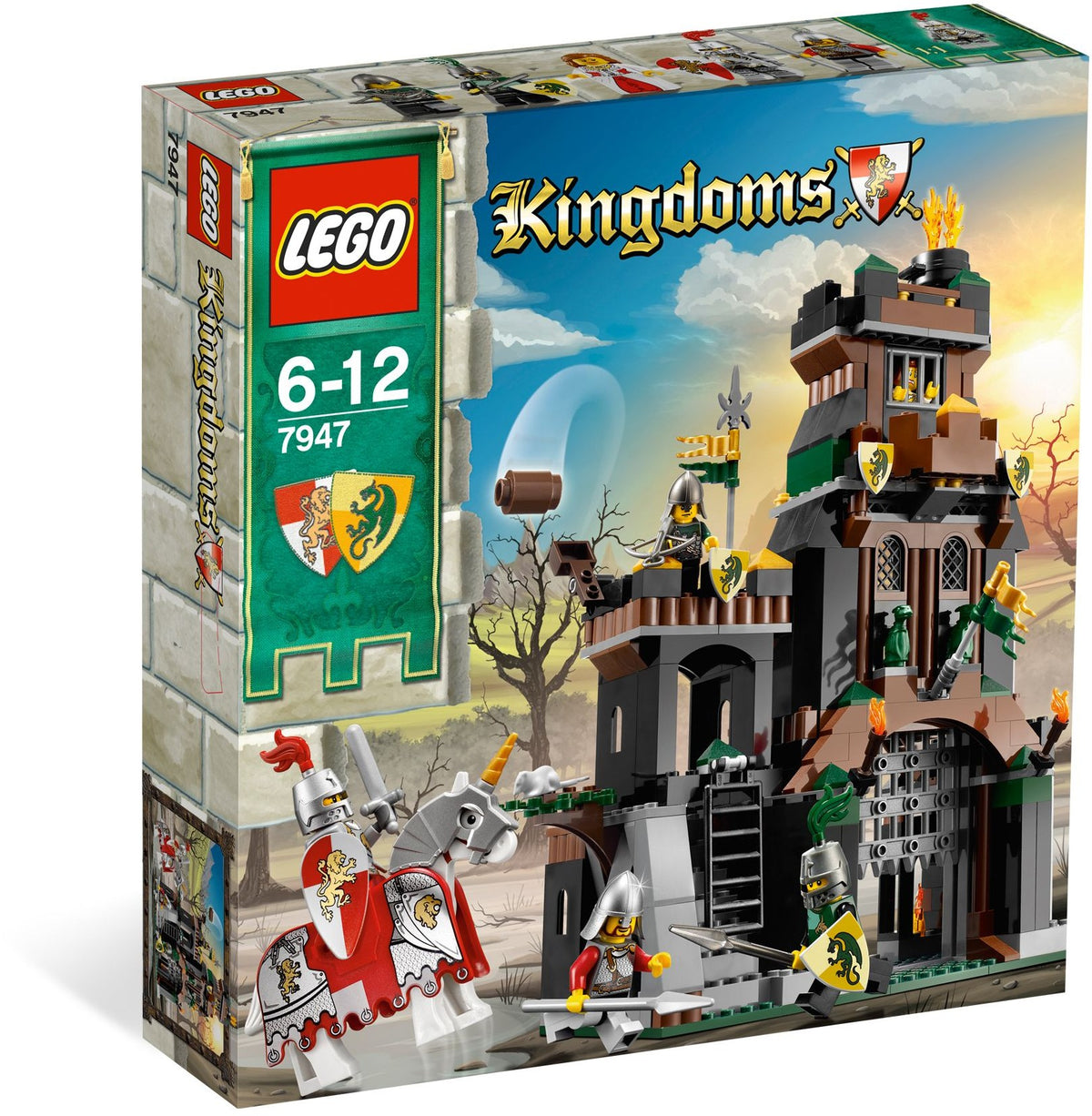 LEGO Castle 7947 Prison Tower Rescue, box