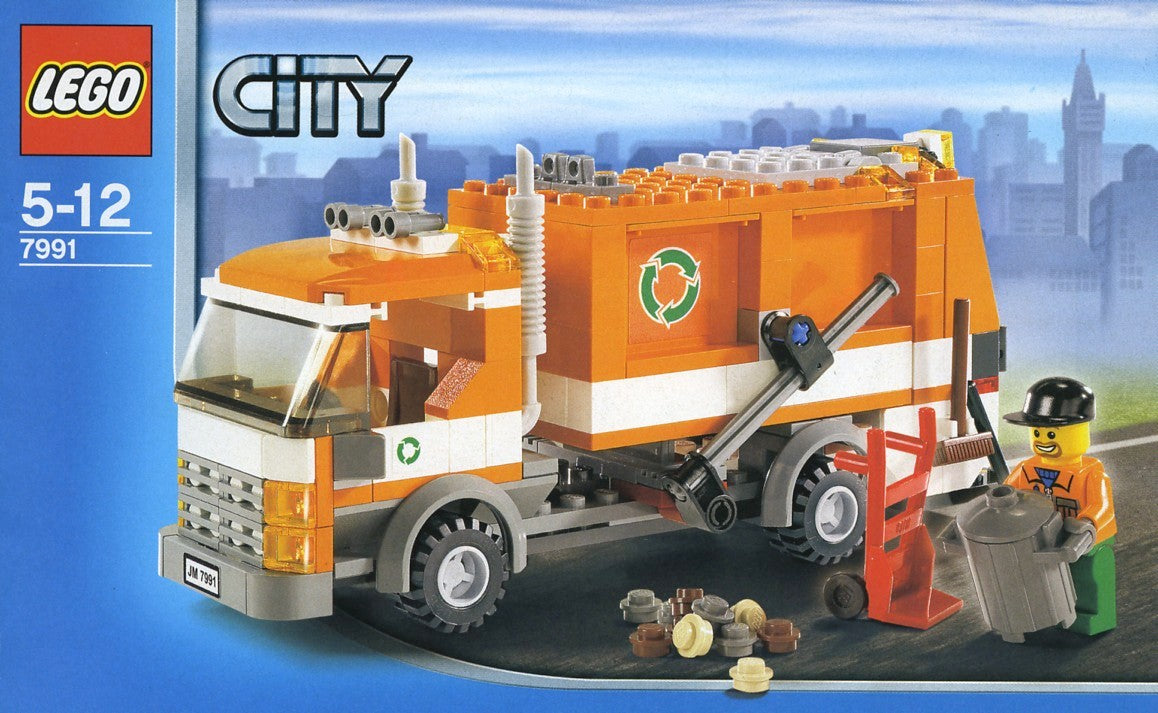 LEGO City 7991 Recycle Truck, box