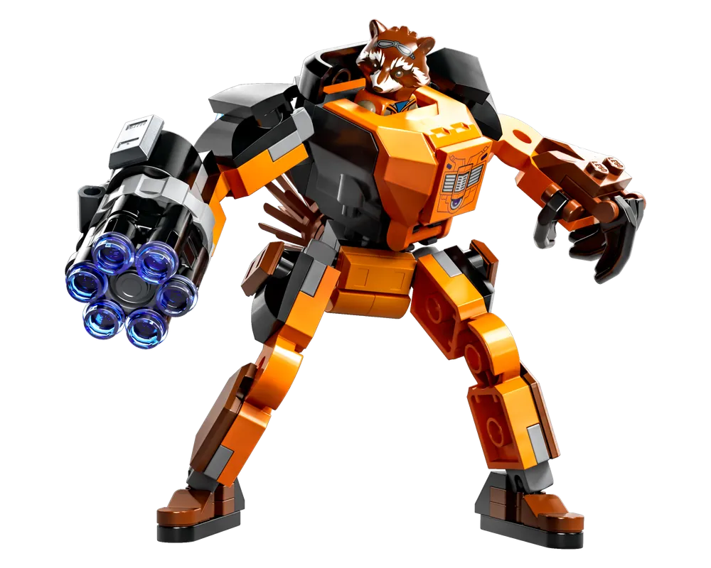 =LEGO Super Heroes 76243 - Rocket Mech Armor - Authentic LEGO Set Image 2