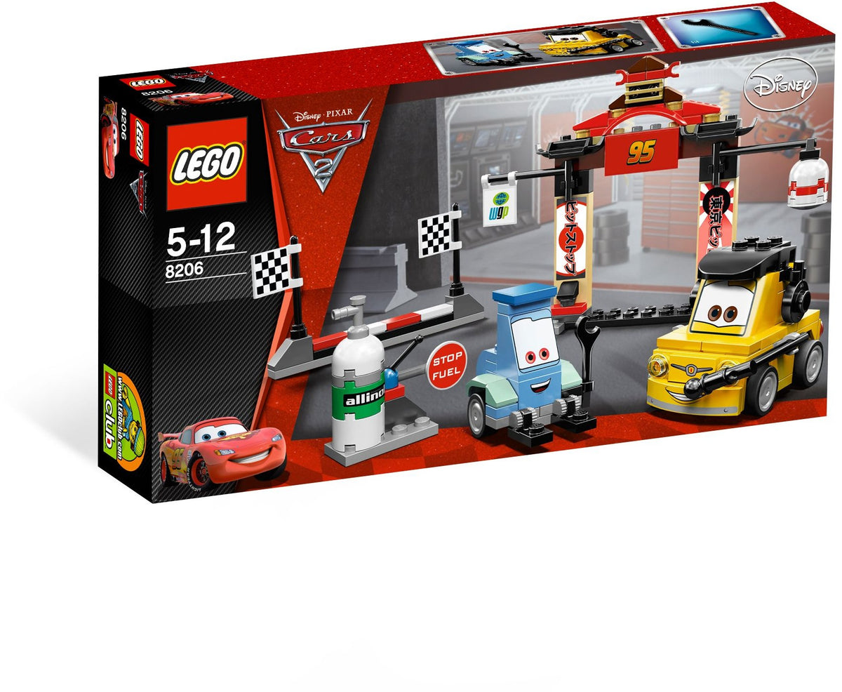 LEGO Cars 8206 Tokyo Pit Stop, doos