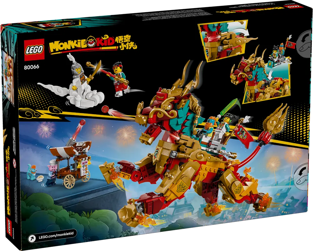 LEGO Monkie Kid 80066 - Mythical Creature Qilin - Authentic LEGO Set Image 4