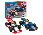 LEGO City 60464 - F1 Williams Racing & Haas F1 Race Cars - Authentic LEGO Set Main Image