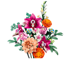 LEGO Botanicals 10342 - Pretty Pink Flower Bouquet - Authentic LEGO Set Image 3