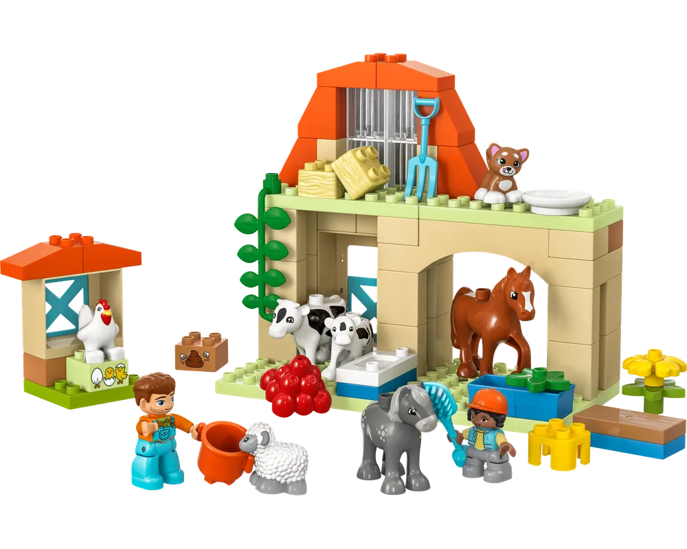 LEGO DUPLO 10416 - Caring for Animals at the Farm - Authentic LEGO Set Image 2