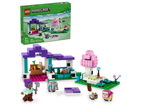 LEGO Minecraft 21253 - The Animal Sanctuary - Authentic LEGO Set Main Image