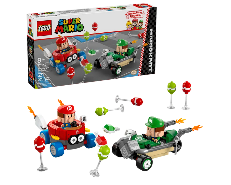 LEGO Super Mario 72034 - Baby Mario vs. Baby Luigi
