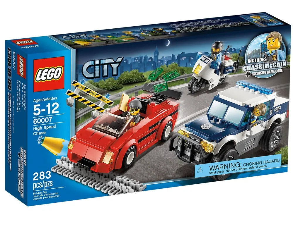 LEGO Town 60007 - High Speed Chase - Authentic LEGO Set Main Image