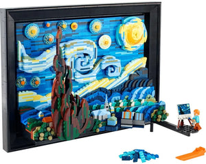 LEGO LEGO Ideas (CUUSOO) 21333 - The Starry Night (Vincent van Gogh) - Authentic LEGO Set Image 2