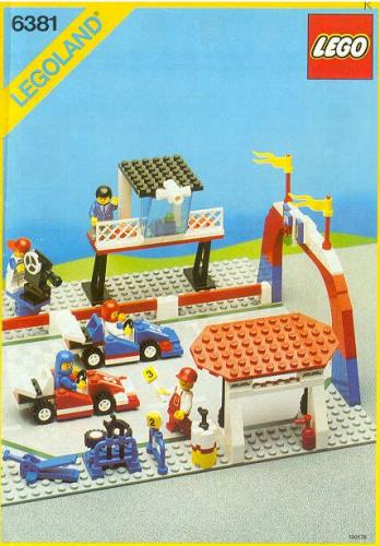 LEGO City 6381 - Motor Speedway With instructions - No box