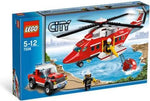 LEGO City 7206 - Fire Helicopter - Authentic LEGO Set Main Image