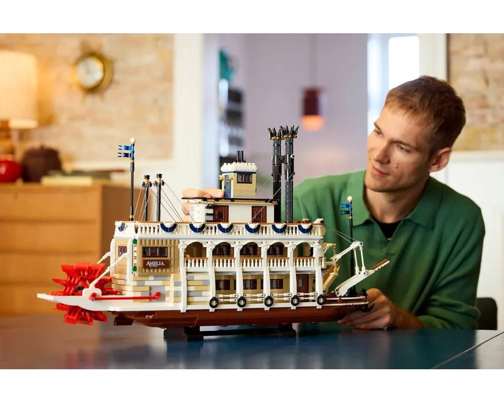 LEGO LEGO Ideas (CUUSOO) 21356 - River Steamboat - Authentic LEGO Set Image 15
