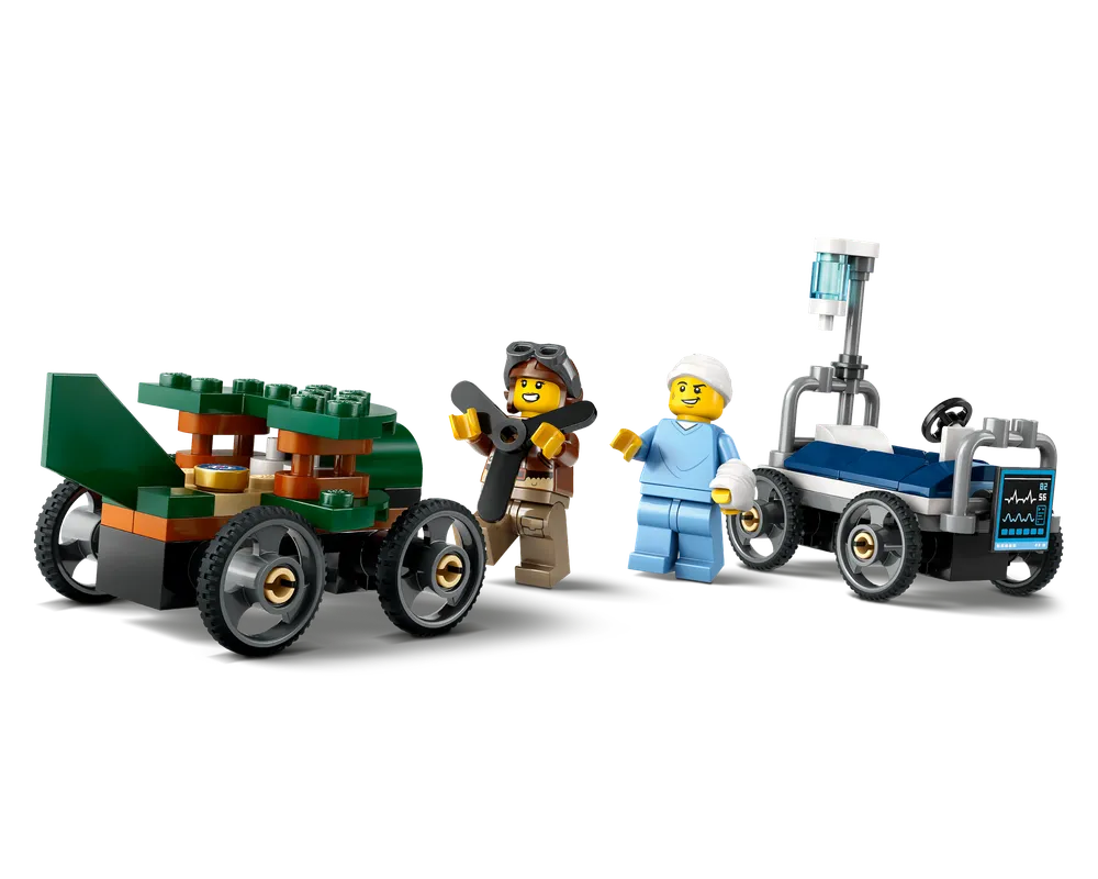 LEGO City 60459 - Airplane vs. Hospital Bed - Authentic LEGO Set Image 7