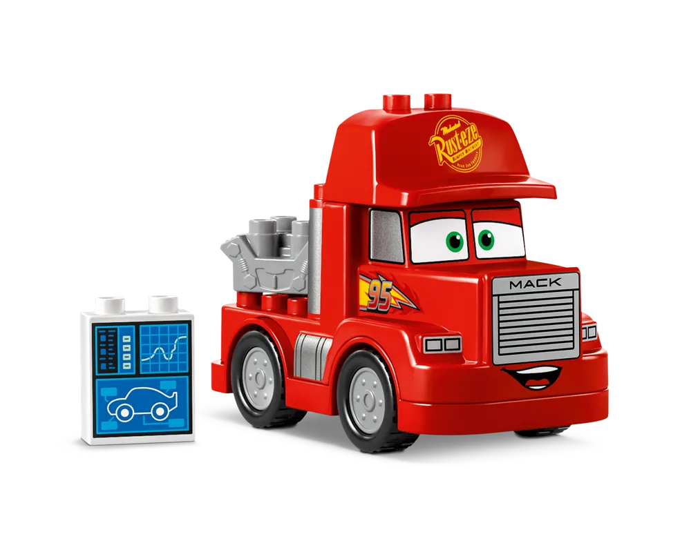 LEGO DUPLO 10417 - Mack at the Race - Authentic LEGO Set Image 3