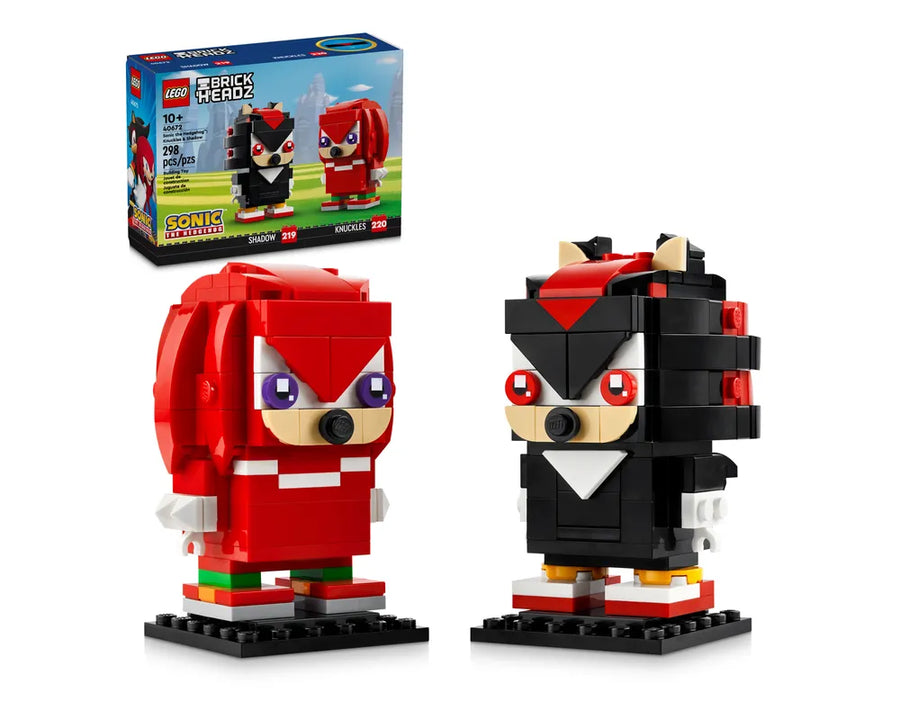 LEGO BrickHeadz 40672 - Sonic the Hedgehog: Knuckles & Shadow