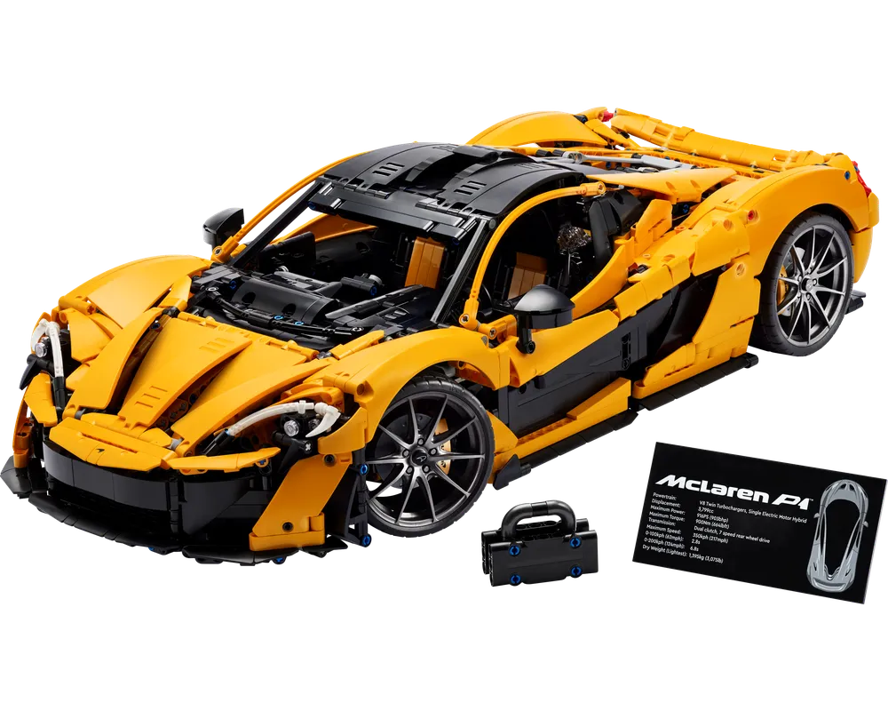 LEGO Technic 42172 - McLaren P1 - Authentic LEGO Set Image 2