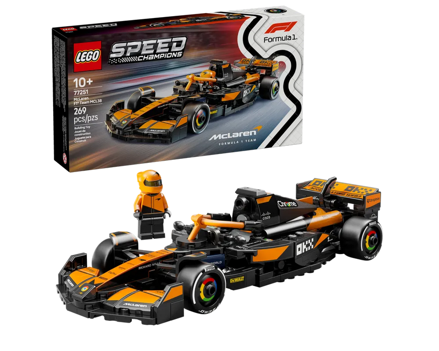 LEGO SPEED CHAMPIONS 77251 - McLaren F1 Team MCL38 - Authentic LEGO Set Main Image
