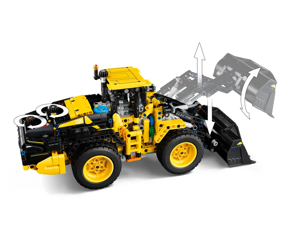 LEGO Technic 42209 - Volvo L120 Electric Wheel Loader - Authentic LEGO Set Image 17