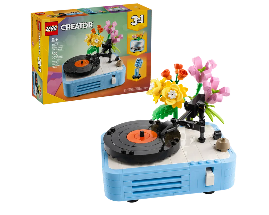 LEGO Creator 31172 - Record Player with Flowers