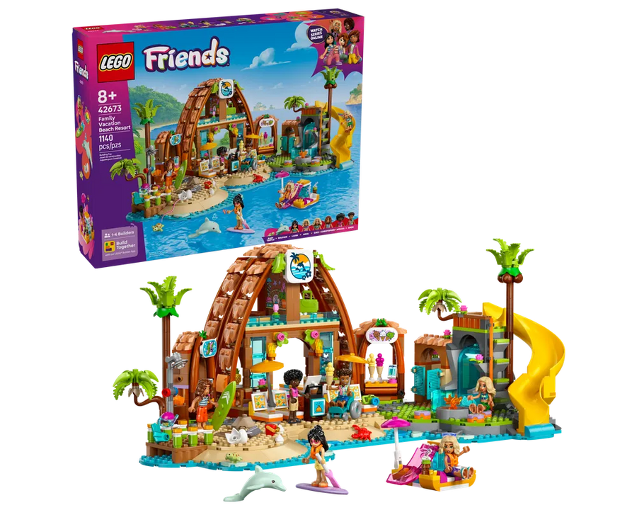 LEGO Friends 42673 - Family Vacation Beach Resort