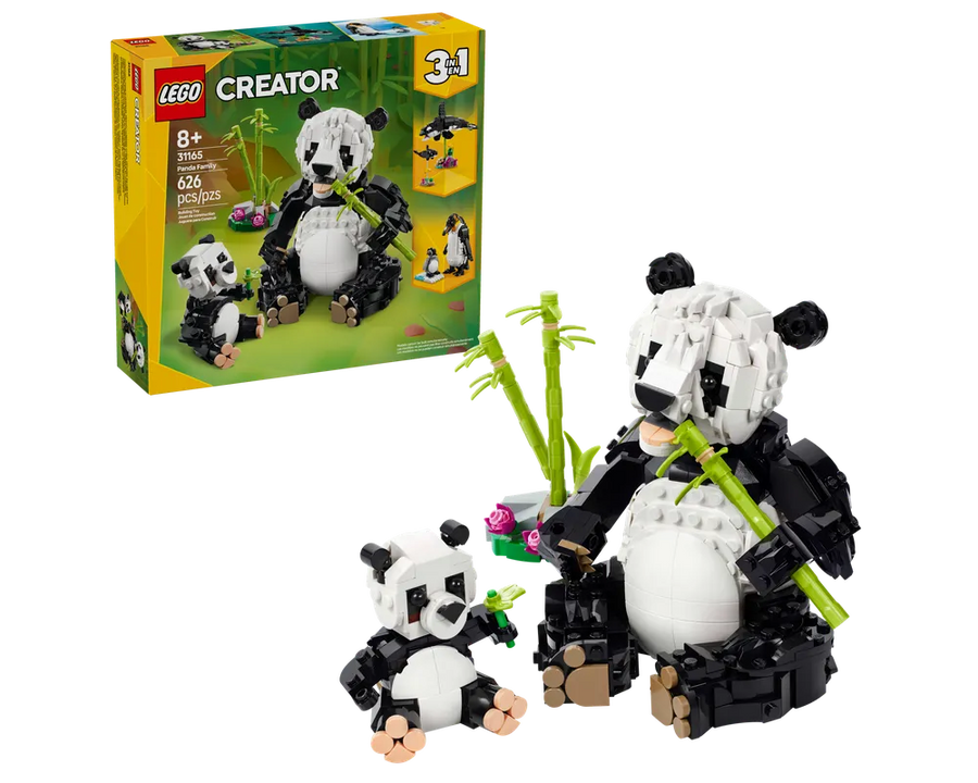 LEGO Creator 31165 - Panda Family - Authentic LEGO Set Main Image