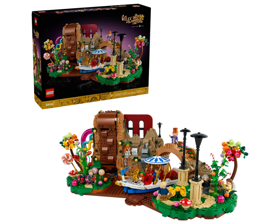 LEGO LEGO Ideas (CUUSOO) 21360 - Willy Wonka & the Chocolate Factory - Authentic LEGO Set Main Image